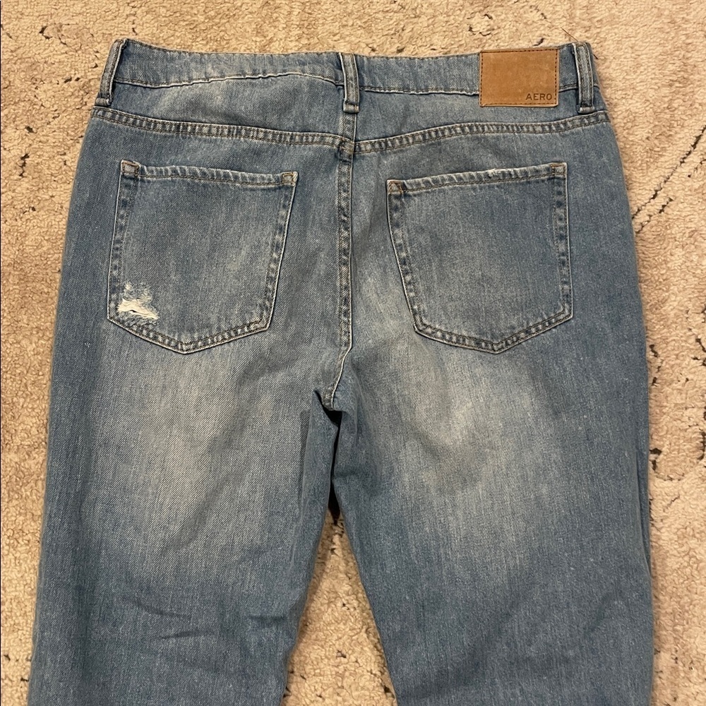 Aeropostale Women's Light Blue Boyfriend Jeans - Picture 11 of 17